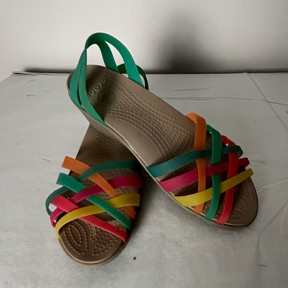 CROCS Shoes - Crocs Strappy Sandals GUC Size: 9